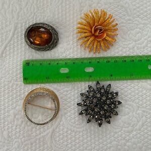 brooches from the 60’ and 70’